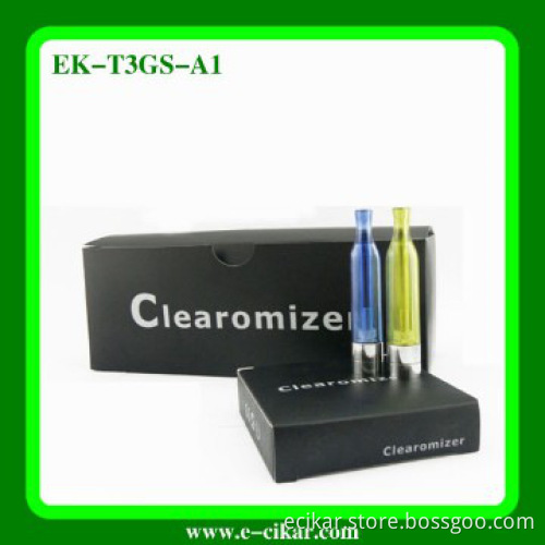 Popular wholesale cartomizer T3GS E cigarette factory price